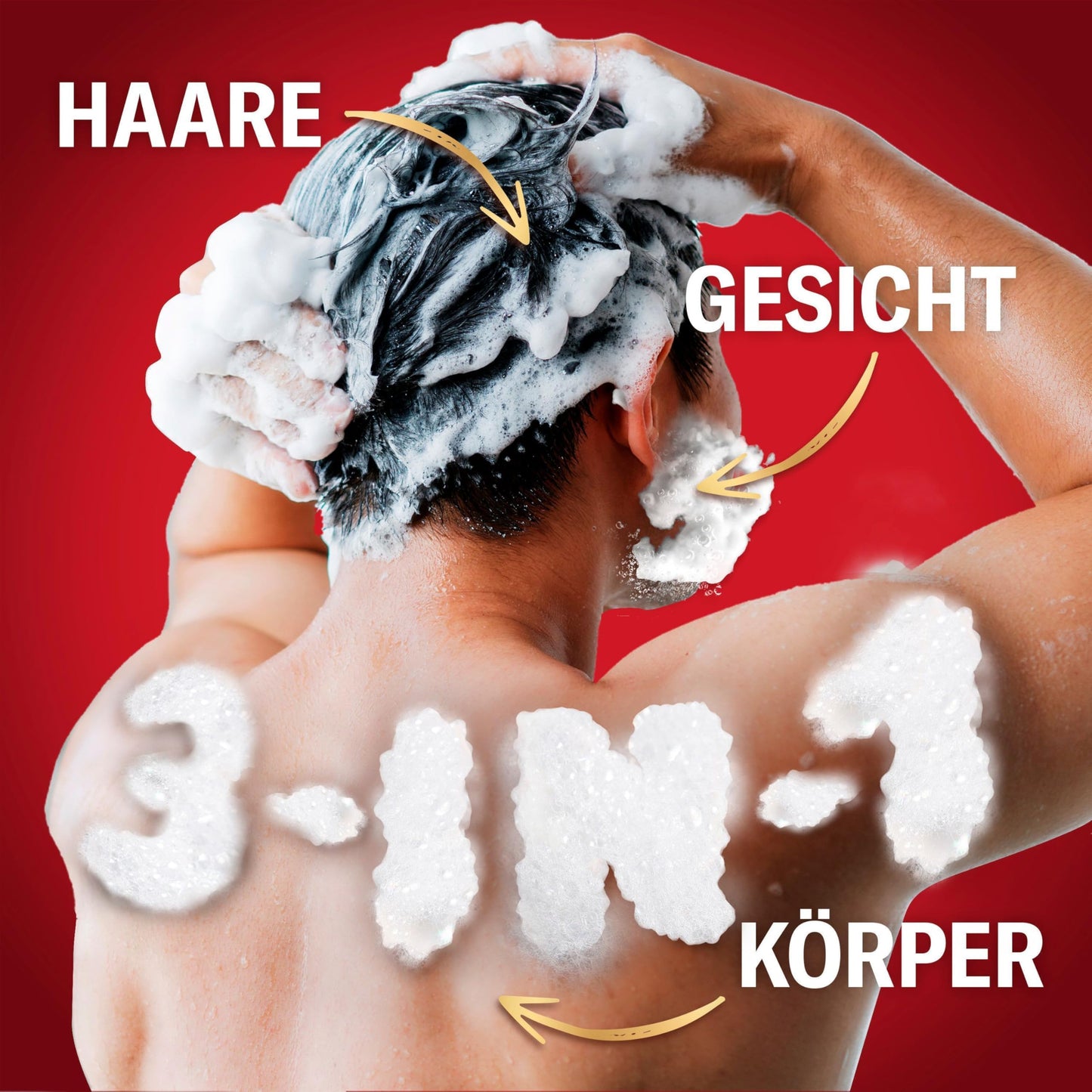 Old Spice Whitewater 3-in-1 Duschgel für Haar, Gesicht und Körper 1000 ml, langanhaltende Frische, Duft von Parfumqualität, Tiefenreinigung